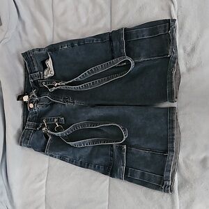 Dark Indigo Denim Shorts